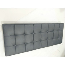 Black Barcelona Bench Cushion Of 132Cm Two Seaters Bench Cushion