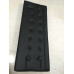 Black Barcelona Bench Cushion Of 132Cm Two Seaters Bench Cushion