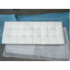 Off White Barcelona Bench Cushion Of 132Cm Two Seaters Bench Cushion