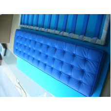 Barcelona Bench Cushion in Italian Leather and PU Leather