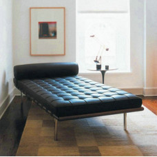 Barcelona Daybed Cushions And Straps In Full Nappa Leather