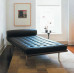 Barcelona Daybed Cushions And Straps In Full Nappa Leather