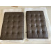Chocolate Brown Barcelona Chair Cushions In Standard Grade