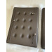 Chocolate Brown Barcelona Chair Cushions In Standard Grade