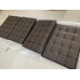Chocolate Brown Barcelona Chair Cushions In Standard Grade