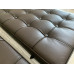 Chocolate Brown Barcelona Chair Cushions In Standard Grade