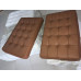 Mud Brown Barcelona Chair Cushions in Higher Grade