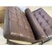 Dark Coffee Brown Nappa Leather Barcelona Chair Cushions and Straps